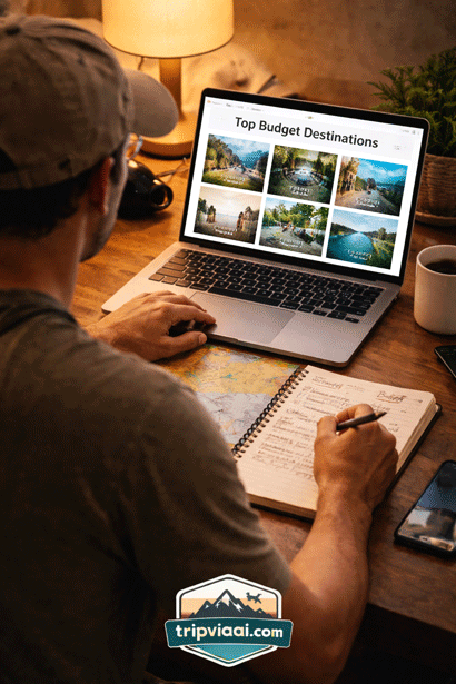 budget destination planning
