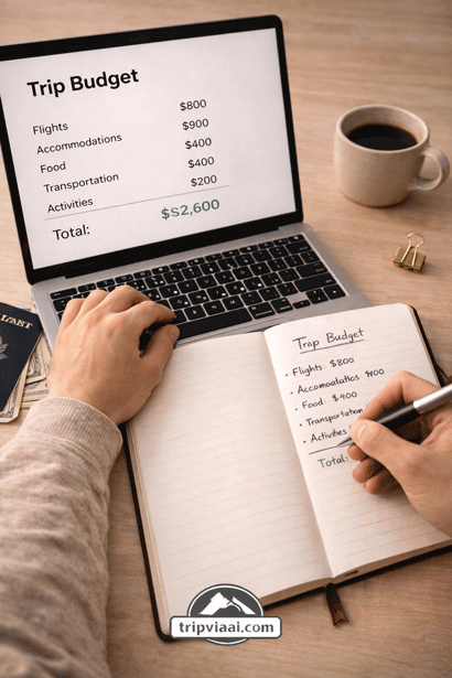 budget travel planning