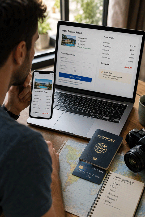 Hidden Travel Charges Booking Mistake