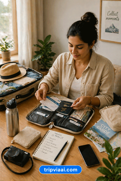 Organizing for an upcoming adventure