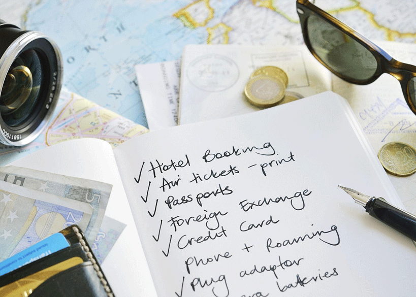 perfect travel itinerary for first time travelers step by step