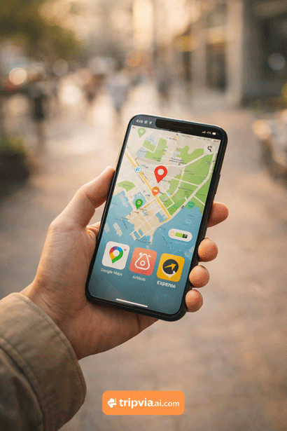 travel apps usage