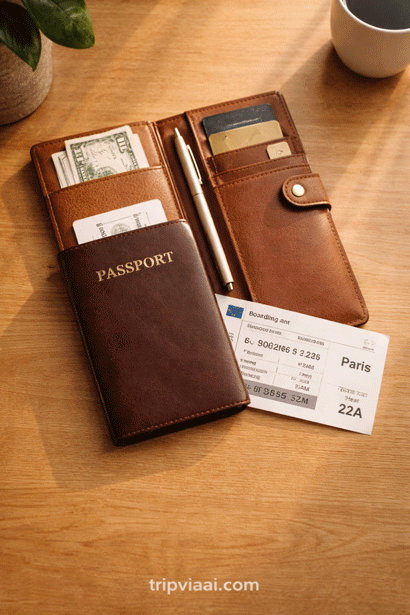 15 Travel Tips Every First Time Traveler Should Know travel documents setup