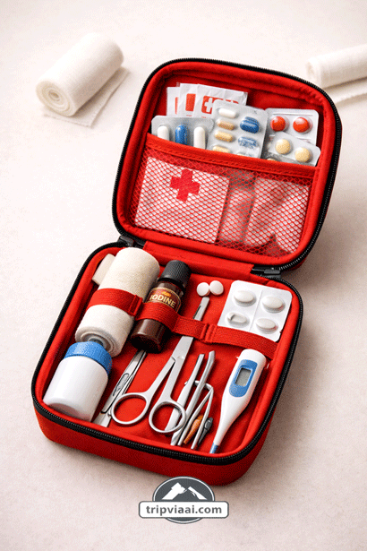 travel first aid kit