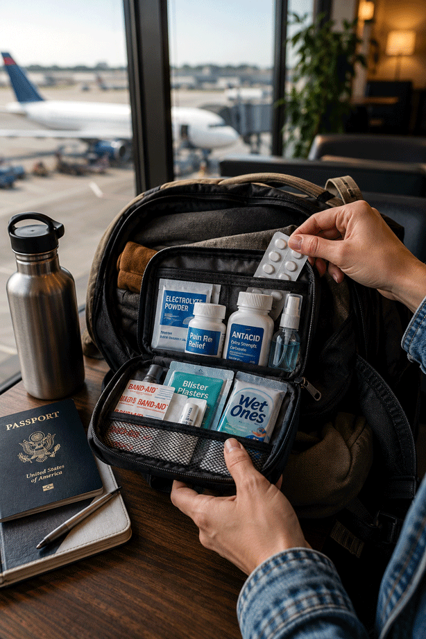 Travel Recovery Kit for Smart Travelers