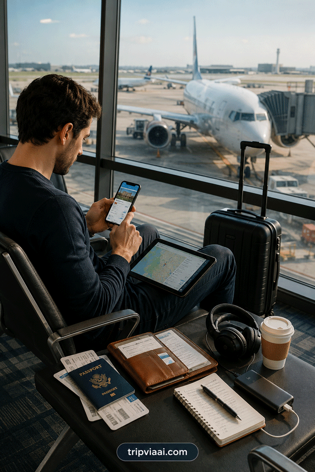 Use Airport Time Efficiently Before Your Flight