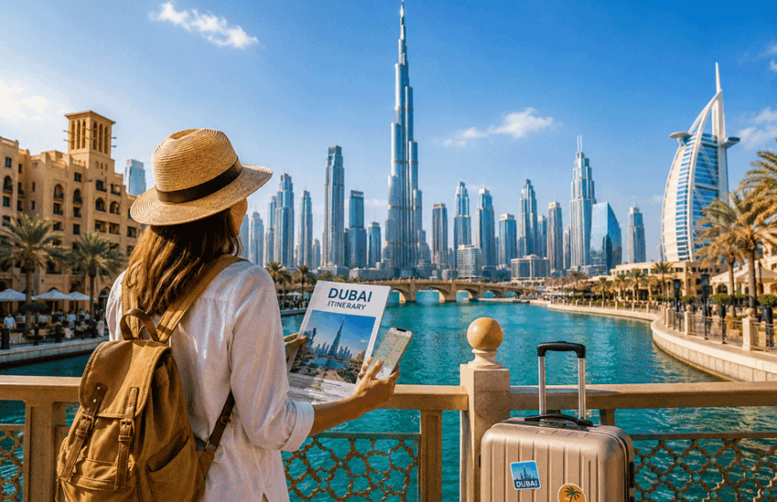 7 Day Dubai itinerary for first-time travelers exploring Dubai skyline and major attractions