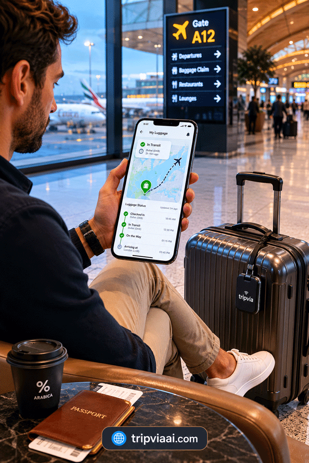Smart Traveler Tracking Airport Luggage