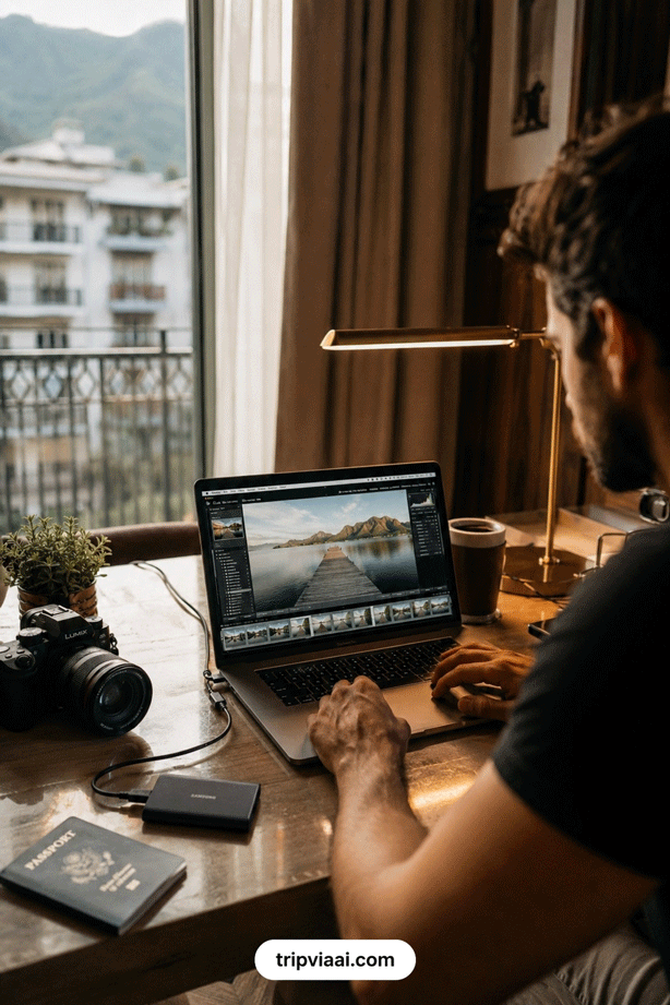 Premium Travel Creator Workspace
