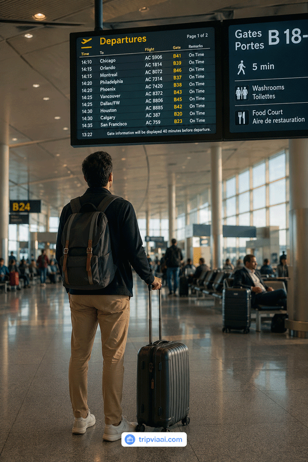 Airport Boarding Gate Navigation