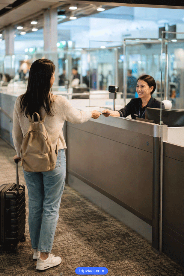 Arrival Immigration and Customs Process at the Airport