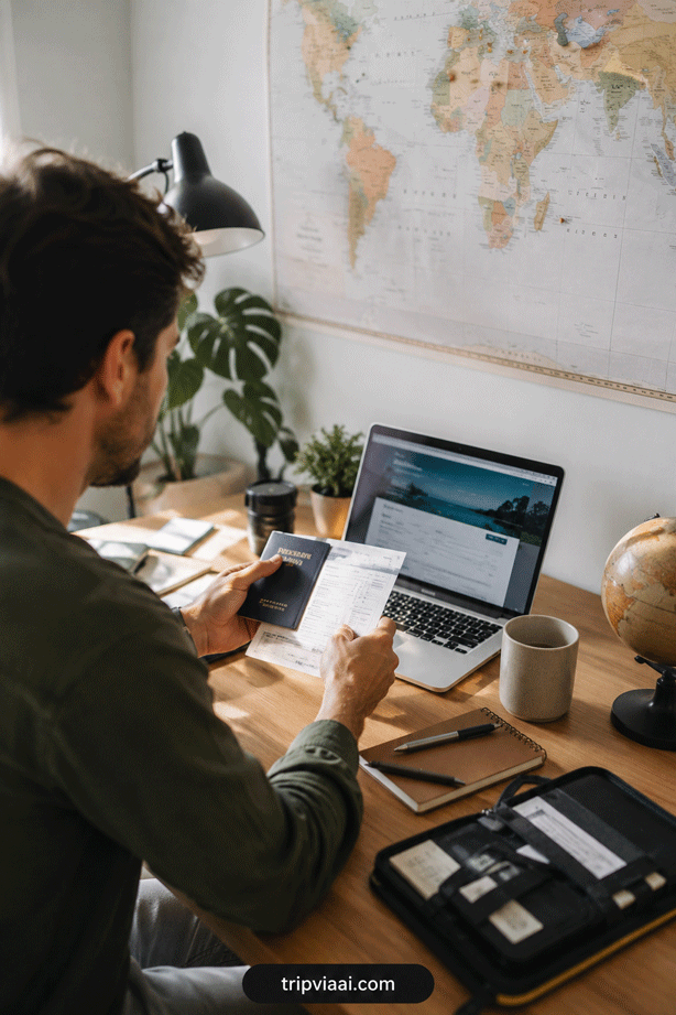 Organising Travel Documents Before Your Trip