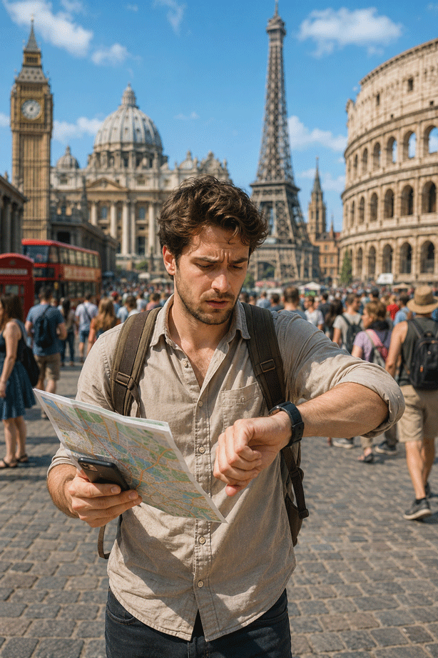 Overloaded Travel Itinerary Mistake
