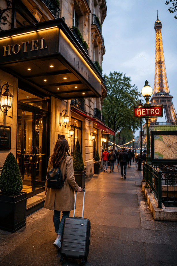 Smart Hotel Location Travel Scene