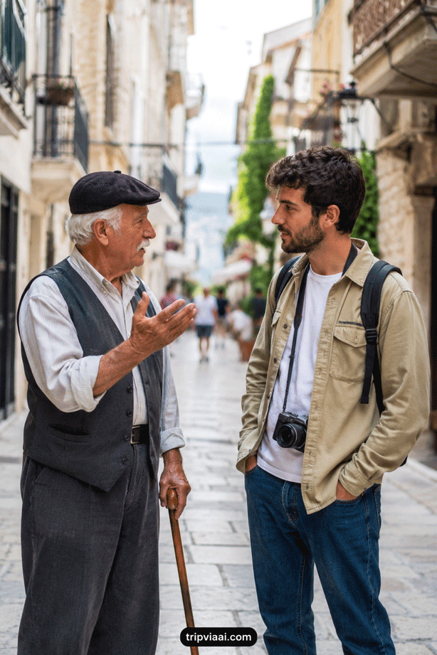 Talking With Locals While Travelling