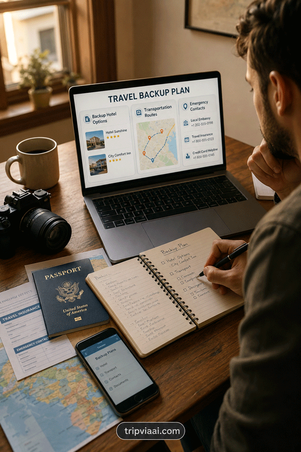 Travel Backup Planning Always Have a Plan B