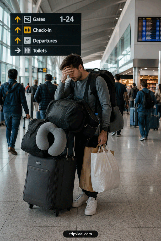 Carrying Too Much Hand Luggage The Airport Mistake That Slows You Down