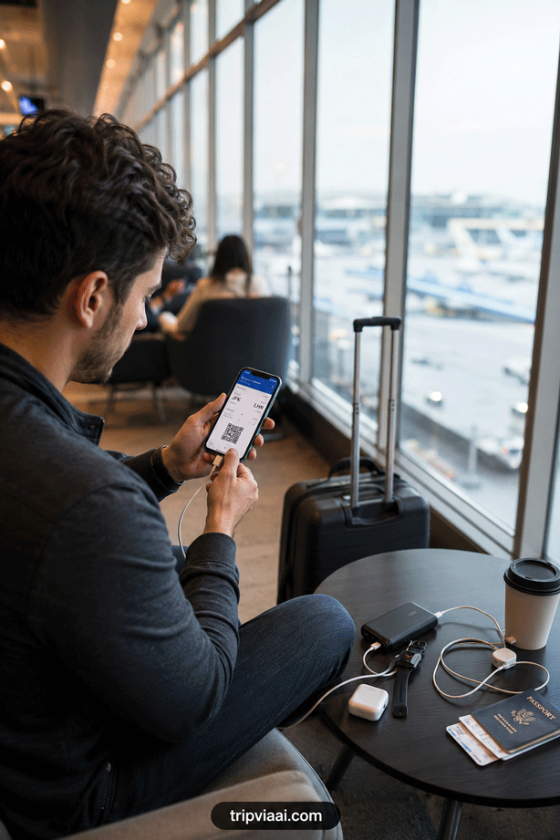 Charging Your Devices Before Boarding A Smart Airport Travel Habit