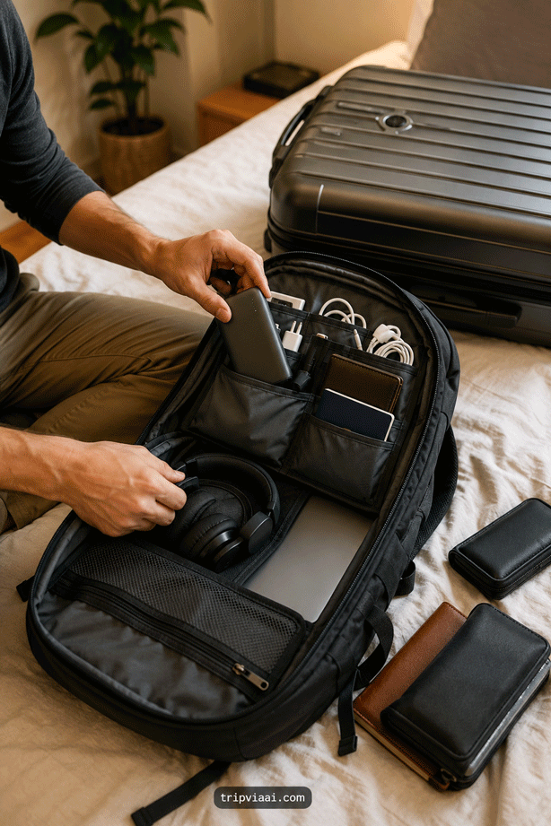 Packing a Power Bank Correctly Inside a Carry-On Bag