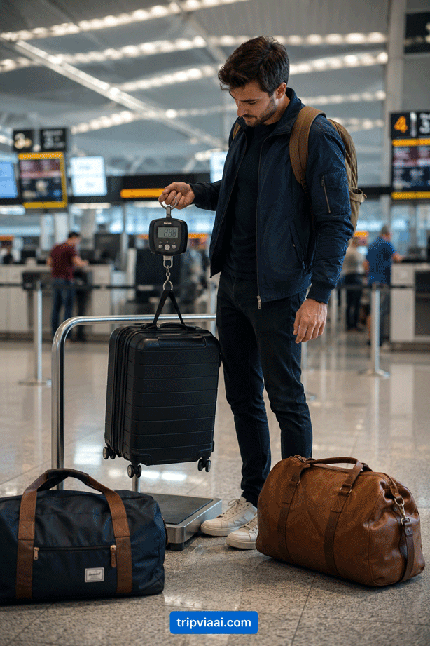Weigh Your Luggage Before Airline Check-In