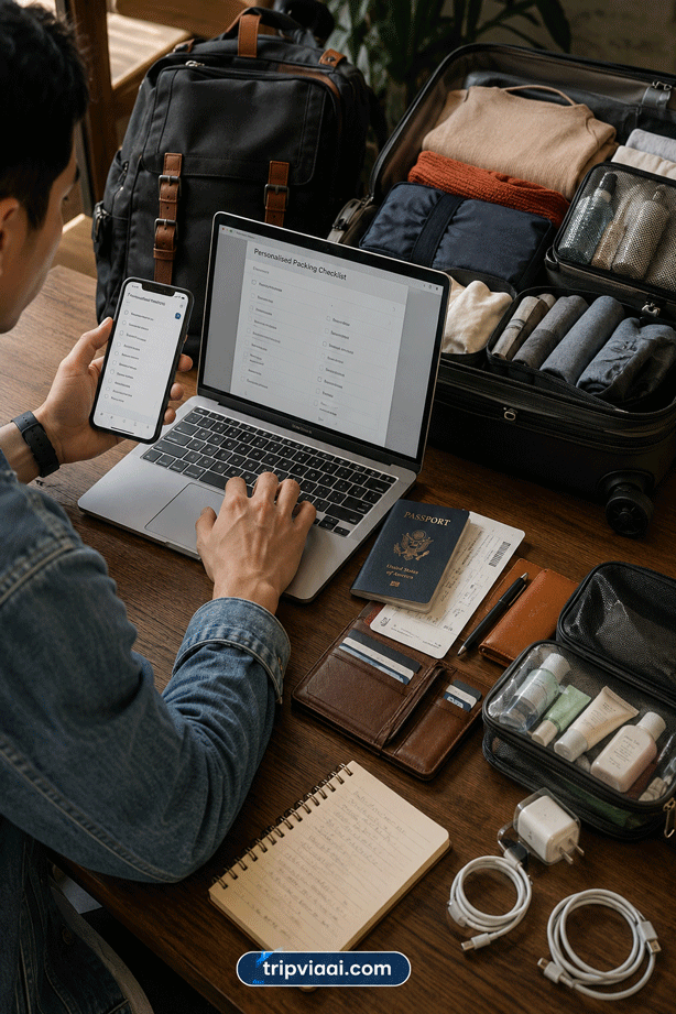  AI-Powered Travel Packing Checklist