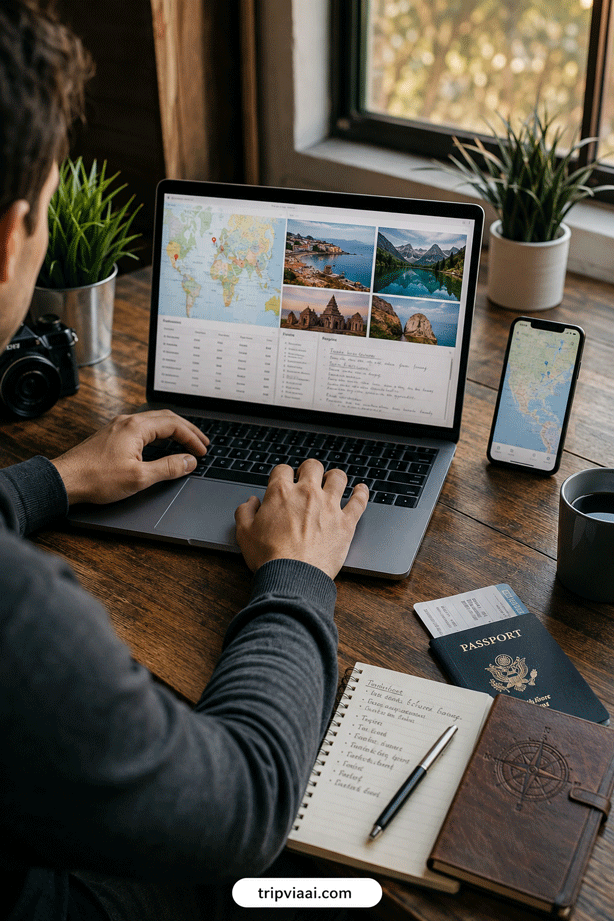 AI Travel Planning and Destination Comparison