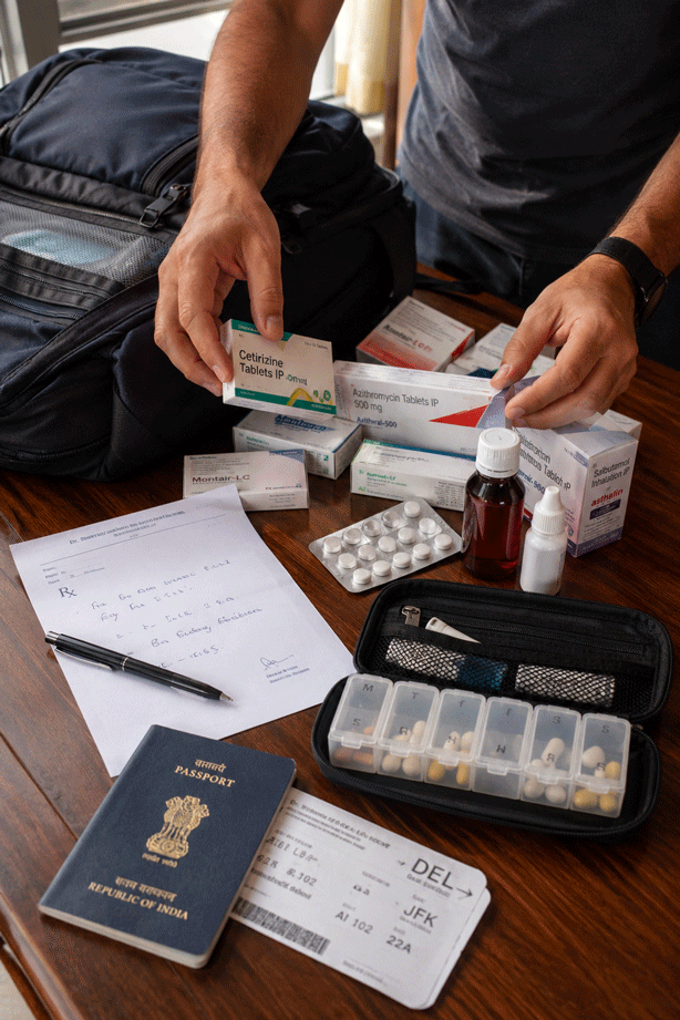 can you bring medicine on a plane