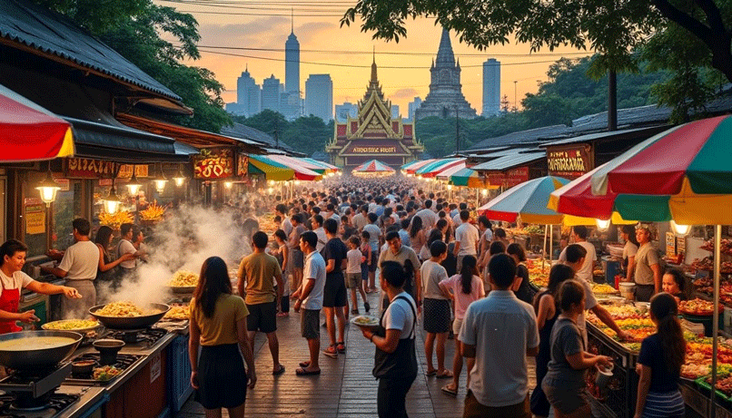 Bangkok Street Food Market
