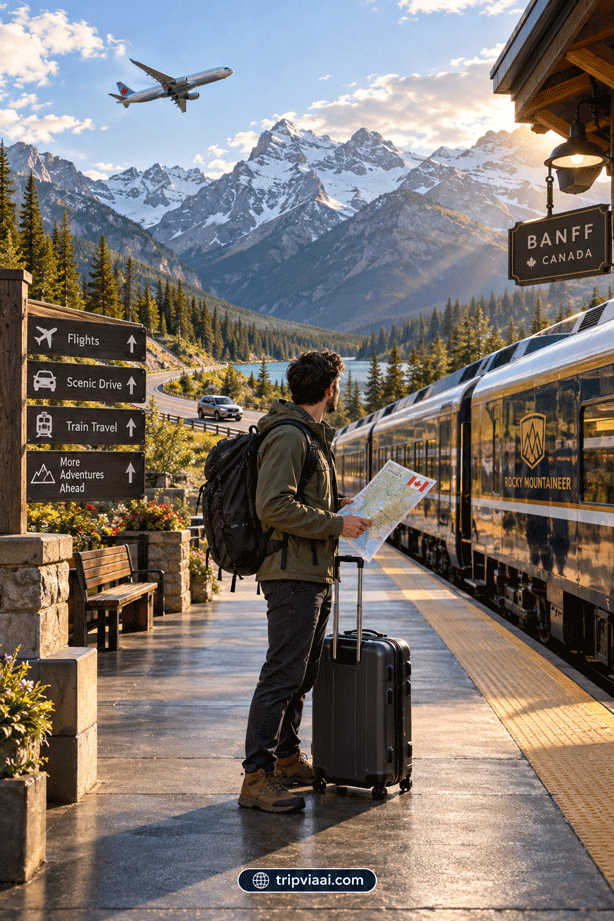 Flying, Driving, or Taking the Train Choosing the Best Way to Travel Across Canada
