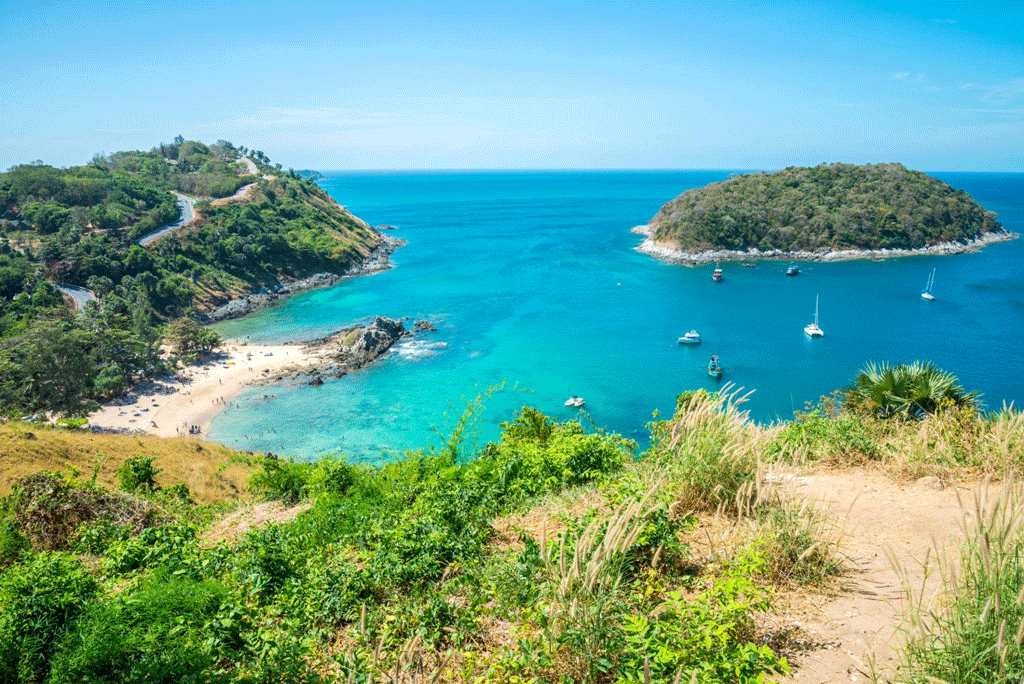 Phuket Tropical Beach and Coastal Hills
