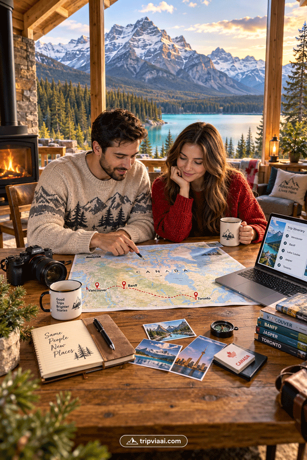 Planning the Perfect Canada Adventure A Couple’s Travel Planning Journey
