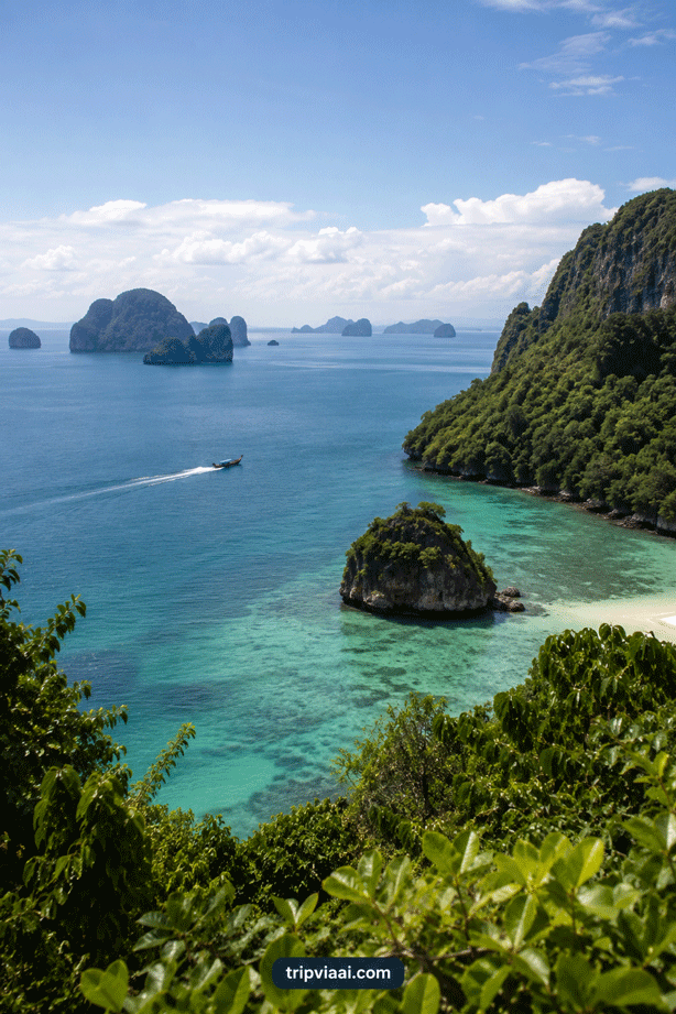 Thailand Coastal Paradise from Above