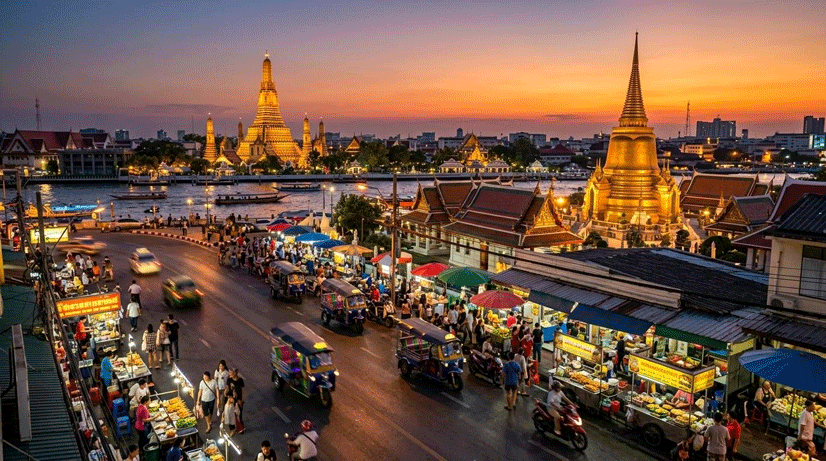 Wat Arun Bangkok Riverside View