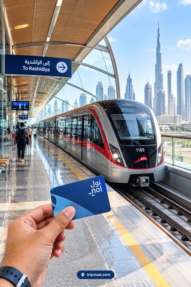 Dubai Without a Car Dubai Metro and Nol Card Guide
